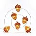 Impress Life Fall Winter Fairy String Lights, Ice Age Acorn Theme 10 ft 40 LEDs, with Remote Battery-Powered & Timer, Novelty DIY Decorating for Novelty Holiday, Wedding, Harvest, Parties Decorative