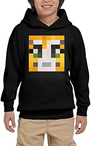 TianJunXinGuo Stampy Cat Youth Hoodie Long Sleeve Sweater Young Soft Warm Cotton Boys Sweater Girls Pullover