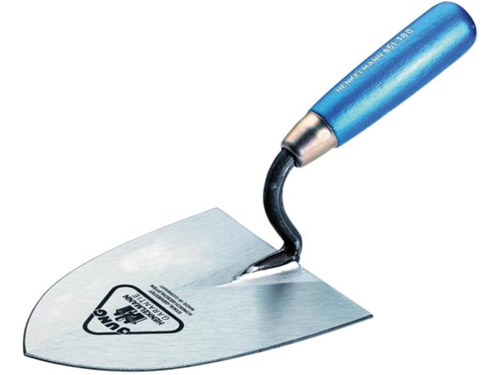 Jung Handle Man HE651180 Brüssel Brick Trowel, Professional, 450 g