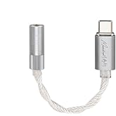 Moondrop Echo-A 32Bit/384kHz Portable USB Type-C to Headphone DAC/AMP with 3.5mm Audio Jack Adapter