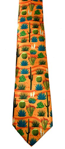 Stonehouse Collection Men's Western Pattern Tie - Cowboy Tie