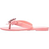 mini melissa Harmonic Collection Girls Flip Flops - Kids Slip On Sandals, Jelly Shoes