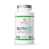 Nutragen All Natural Detox Cleanse Weight Loss Pills Vegan Safe Gluten Free Supplement