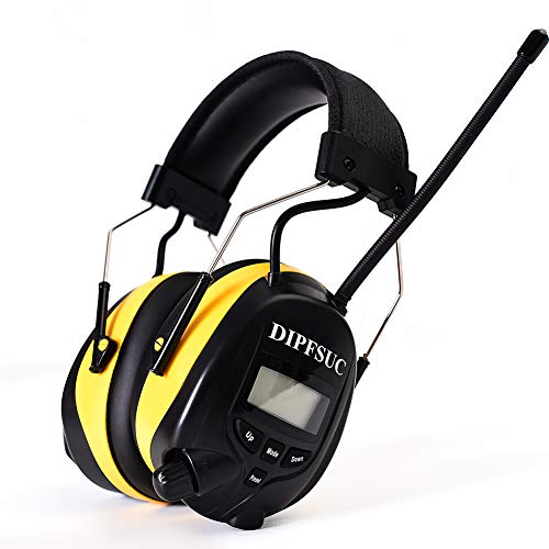 DIPFSUC Rechargeable Bluetooth AM/FM Radio Headphones,Wireless Hearing