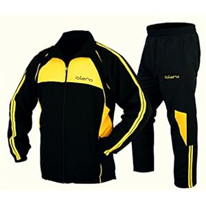 Islero Fitness Men Sports Tracksuit Gym Running Zipper Trouser Upper Casual Jogging Football Cardio