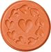 JBK Pottery Terra Cotta Cookie Stamps for Baking, Oven & Dishwasher Safe - Cookie Cutter, Molder, Stamper Press, Ideal for Cookies, Polvoron, Pastry, Shortbread, Butter - Unique-Full Set of 9 Designs