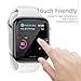 [2-Pack] BELONGME for Apple Watch Screen Protector Series 5 4 3 44mm 40mm 42mm 38mm, Built in TPU All-Around Protective Case Cover for iWatch Series 5/4/3