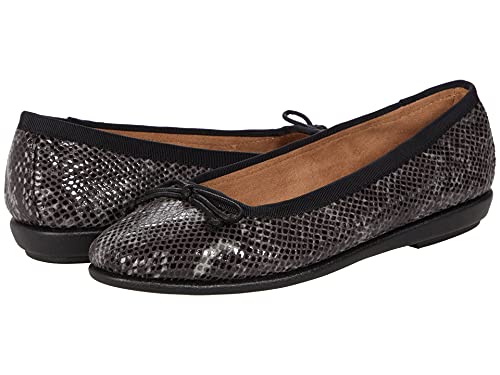 Aerosoles Women's HOMEBET Ballet Flat, Black Snake, 6.5
