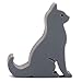 Plinrise Super Cute Phone Holder, Mini Cat Shaped Silica Gel Cellphone Stand, Animal Phone Mount for All Cellphone Free Your Hands (Grey)