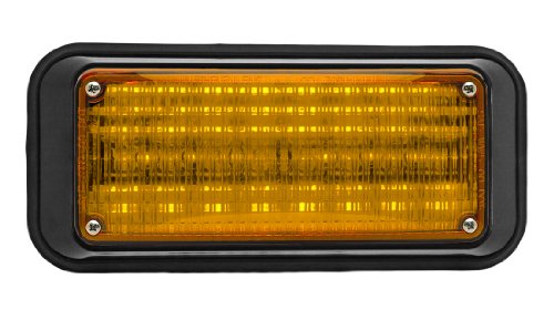 Whelen 700 Series Linear Super-LED Lighthead - Amber - With Black Flange