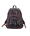 Jordan Boys Black & Red Print Backpack (Print)