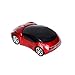 Mchoice 2.4GHz 1200DPI Car Shape Wireless Optical Mouse USB Scroll Mice for Tablet Laptop Computer (Red)