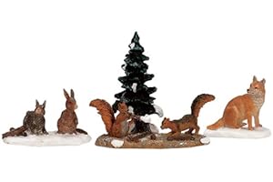 Lemax Christmas Village Woodland Animals Set of 4-12516