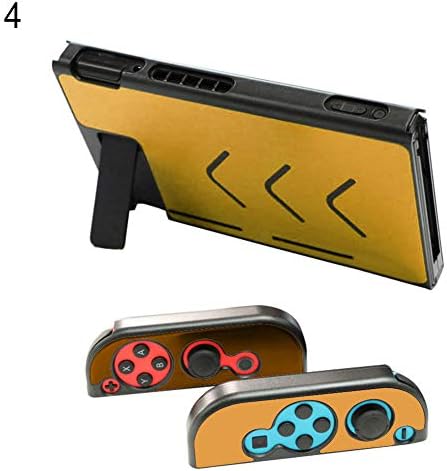 Slri Anti-scratch Dustproof Hard Protective Case Cover for Nintendo Switch NS Console - Golden