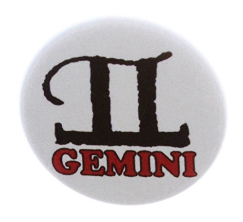 A&T Designs Gemini 2.25" Keychain Zodiac Horoscope Astrological Sign Symbol