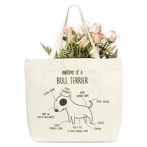 HMJKL Dog Theme Tote Bag