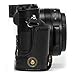 MegaGear Ever Ready Protective Leather Camera Case, Bag for Panasonic LUMIX LX100, DMC-LX100 Camera (Black) (Model: MG661)