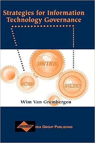 Strategies for Information Technology Governance, by Wim Van Grembergen
