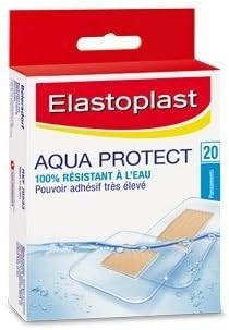 Elastoplast Aqua Protect Yeso 100% impermeable (20), yesos impermeables ideales para lavar, ducharse, bañarse y nadar yesos impermeables