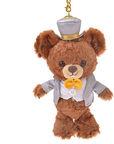 Amazon Co Jp ディズニーストア 公式 ユニベアシティ 7周年記念 キーホルダー キーチェーン ぬいぐるみ付き モン トップハット 服 ファッション小物