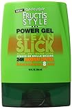 Garnier Fructis Style Clean Stick Power Gel, 9 Fluid Ounce (Pack of 3)