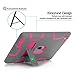 TOPSKY iPad 2 Case,iPad 3 Case,iPad 4 Case,iPad 2/3/4 Kids Proof Case,Heavy Duty Shockproof Rugged Kickstand Protective Cover Case for iPad 2nd/3rd/4th Generation Retina(A1416/A1458) Grey Pink