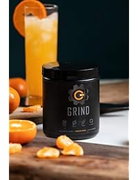 Grind - Pre Workout Energy w/Joint Support & BCAA Recovery (Mandarin Orange) Powder (30 Servings)