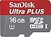 SanDisk Ultra Plus 16GB MicroSDHC UHS-I Memory Card with Adapter