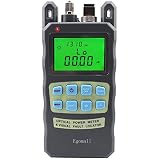 Egomall Fiber Optic Cable Tester Visual Fault Locator Portable Optical Power Meter Sc and Fc Connector Fiber Tester