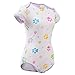 Littleforbig Adult Baby & Diaper Lover (ABDL) Button Crotch Romper Onesie -Baby Paws Onesie(XS, Purple)