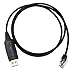 abcGoodefg USB Programming Cable for Kenwood Radio with CD Driver TK-7150 TK-7160 TK-7180 TKR-830 TKR-850