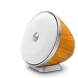 SOMOTOR Wireless Bluetooth Speaker Wood Grain CSR 4.0 with Colourful Light, Deep bass Perfect Sound with APP and Remote Control S619