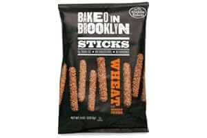 Baked in Brooklyn Sesame Seed Breadsticks & Pita Chips 8oz. (Wheat)