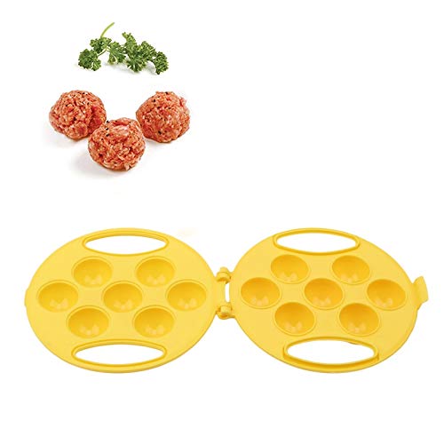 AFCN Yellow Meatballs Maker Mochi Rice Balls Mold Lovely Hand-held Stuffed Meat Ball Maker Kitchen Tools Kitchen Tools