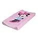 Disney Baby Minnie Mouse Super Soft Velboa Changing Pad Cover, Pink, Black, Blue
