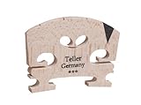 Aubert 9142-44 Teller Germany V Insert Semi Fitted Violin Bridge