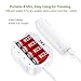 EBL RCR123A Rechargeable Batteries 3.7V Batteries (8 Counts) 750mAh and Battery Charger - Ultra Fit for Arlo VMC3030 VMK3200 VMS3330 3430 3530 Wireless Security Cameras, ETL Certified
