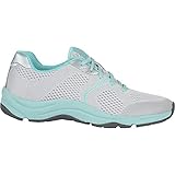 Vionic with Orthaheel Technology Womens Emerald Lace Up Sneaker Light Grey Size 8