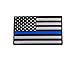 WizardPins Thin Blue Line Flag Police Pin (Value Pack) (1 pin)