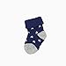 YULI 6-18 Month Baby Warm Socks, 6 Pack Kids Infants Toddlers Babys Boy's Girl's Gift Terry Heather Organic Cotton Knit Cuff Crew Warm Socks for Christmas Gift