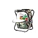 FCFKUK Bright starl Multifunction Folding Cooler and Stool Backpack, Hiking Camouflage Seat Table Bag Camping Gear for Outdoor Indoor Fishing Travel Beach