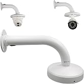 CompCCTV Security Camera Mount Bracket, Universal Wall Mount for CCTV &amp; IP Cameras, J Type (12.5 INCH)