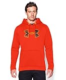 Under Armour Rival Hoodie - Men's Dark Orange / Cabana Medium