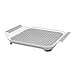 madesmart Soft Draining Sink Mat - White, Grey | SINKWARE COLLECTION | Dry Cups, Utensils, or use to Catch Food Prep | Soft-grip Handles for Portability | Non-slip Rubber Feet | BPA-Free