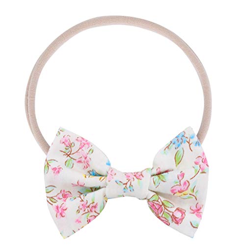 image for DANMY Baby Girl Nylon Headbands Newborn Infant Toddler Hairbands Child