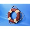 Vintage-Red-Decorative-Lifering-10-Vintage-Life-Preserver-Life-Saving-Ring
