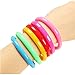KitMax (TM) Pack of 12 Pcs Black Color Cute Cool Candy Color Bracelets Personalized Promotional Gel Ink Pens Office School Supplies Students Children Gift
