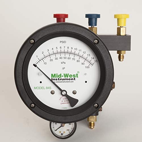 Mid-West Instrument 845 3 Valve Backflow Preventer