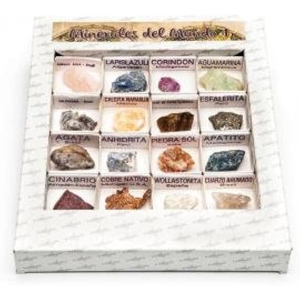 CAJA MINERALES DEL MUNDO Nº1: Amazon.es: Juguetes y juegos