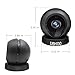 Mini IP Camera, UOKOO 720P WiFi Wireless Network Security Surveillance Video Camera System, Pet and Nanny Monitor with Two Way Audio/Motion Alert/Remote Monitoring Black Q1